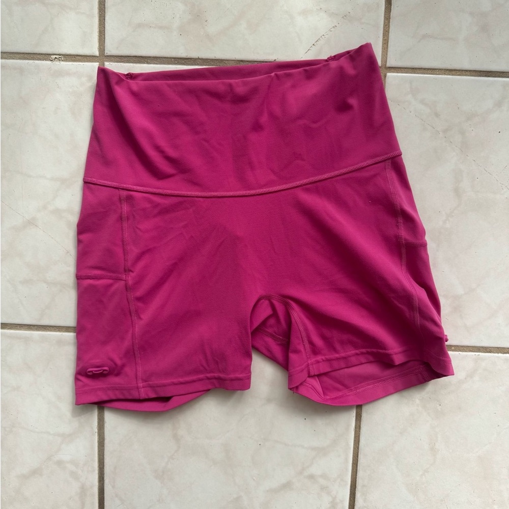 Women's Pink Athletic Shorts